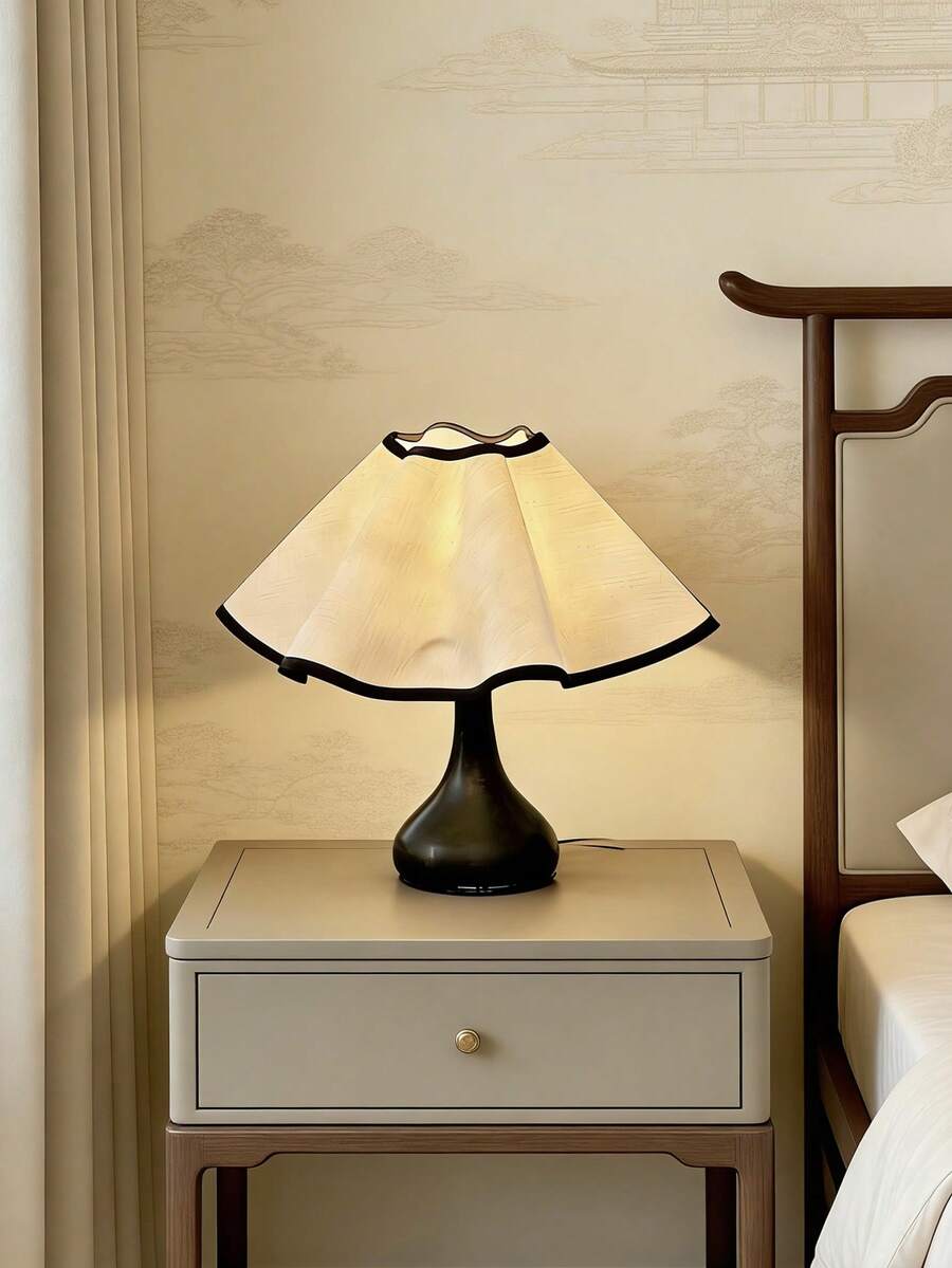1 buah Lampu Dekoratif Minimalis Kreatif Bergaya Vintage Modern Bertenaga USB, Cocok untuk Dekorasi Kamar Tidur, Samping Tempat Tidur, dan Meja. - Hitam - View 1