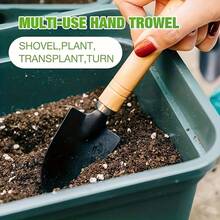 3pcs Mini Gardening Tool Set, Including Small Shovel, Small Scraper, Wooden Handle Design Suitable For Succulents, Potted Plants, Balcony, Great Gift For Gardening Enthusiasts And Friends - Gardening Tools - View 10