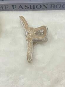 1pc Large Butterfly Claw Clip, Minimalist Versatile Hair Claw Clip For Ponytail - Multicolor - View 4