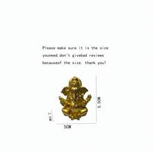 1件金色大象树脂摆件，汽车仪表盘装饰，风水摆件，馈赠亲朋好友 - C款-手拿寶珠像神 - 查看 5