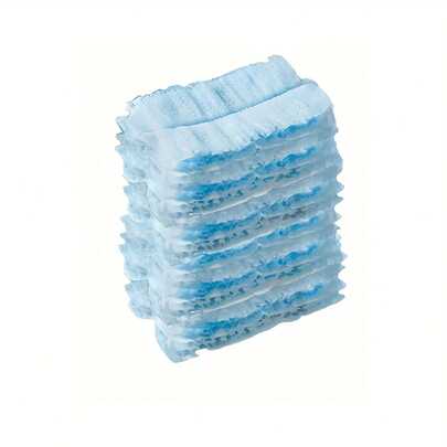 10/20/30/40/50/100/150/200 Pieces Electrostatic Dust Cloth - Easy To Refill, No Batteries Needed, Used For Furniture, Electronic Products, And Blinds Cleaning - Does Not Include Handle, Cleaning Supplies, Dust Collector
