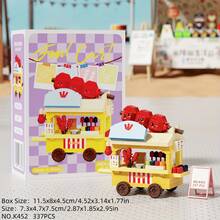 小型叠叠乐积木、玩具车系列、益智DIY玩具、装饰品、礼品。 - 彩色 - 查看 11