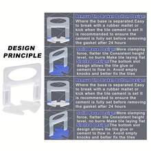 Tile Leveling System Kit, Including Tile Leveling Clips, Pliers, Spacers, Suitable For Wall And Floor Tile Installation, Professional Construction And Home Renovation Tool With Advantages Of Flat Laying, Efficiency Improvement, Uniform Grout Lines, And Reusable Design - A - View 2