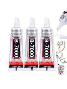 1/2/5支装 B7000 胶水 头饰胸针首饰胶水 镶嵌粘合剂 钻石首饰耳钉吊坠强力粘合剂，适用于DIY手工制作 - / - 查看 2