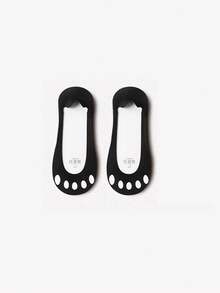 1/2/4/6 đôi tất thuyền năm ngón cho nữ, tất tàng hình, chất liệu cotton thoáng khí, chống trơn trượt, miệng nông, thích hợp cho mùa hè - Nhiều màu - Xem 10