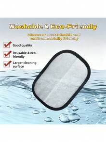 2只装宠物脱毛手套，宠物美容手套，猫咪美容手套，有效去除毛发和静电。适用于猫狗。宠物必备美容用品，时尚宠物配件，宠物美容手套。 - 查看 4