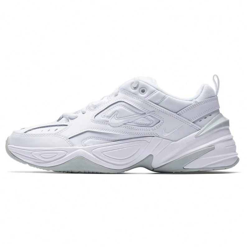 Nike M2K TEKNO 男士时尚休闲运动鞋,跑步鞋 AV4789-101 - 白/白-白金色 - 查看 1