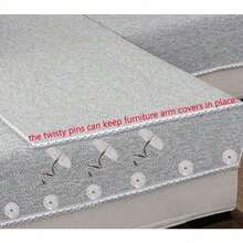 50-Piece Twist Pins - 0.6 Inch Screw Nail Pins Slipcovers And Bed Skirts - Default - View 5