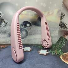 Portable Neck Fan, Air Conditioning Neck Fan, USB Rechargeable, 3 Wind Speeds, Bladeless Design, Suitable For Indoor And Outdoor Use In Summer,Outdoor,Garden,Travel Essentials,Portable Essentials,Beach Essentials,Graduation Season,Commencement,Graduation Ceremony,Graduation Gift,Graduation Present,Graduation Gift,Graduation Present,Congrats Grad,Congratulations Graduate,Valedictorian,Finish School,Graduation Party,Outdoor Essentials,Travel Portable,Hiking Essentials,Camping Essentials,Portable Tools,Summer Essentials ,Summer Portable - Multicolor - View 16