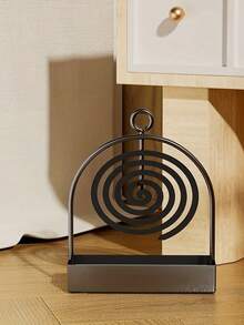 2pcs/4pcs Mosquito Coil Holder, Mosquito Coil Stand, Metal Material, Suitable For Hanging Or Incense, Suitable For Decorating Living Room/Bedroom And Outdoor Camping - Multicolor - View 4