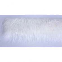 Shaggy Plush Faux Fur Fabric Precut Strips Fluffy Fuzzy Fur Gnomes Beard Hair Cosplay Costume Dwarf Decoration (, 2x60 Inch) - Royal Blue - 查看 8