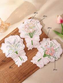 12/20支创意花束礼品套装，含3D立体贺卡，优雅花束生日卡、节日卡、浪漫花束卡、花束明信片、创意小礼品卡、毕业礼物、婚礼贺卡，设计精美，艺术明信片，细节精致，高品质印刷，适合情侣、母亲节、情人节等场合。 - 套裝 - 查看 13