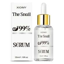 Xioimy 35毫升蜗牛精华，深层保湿，柔滑水润，呵护娇嫩面部肌肤，滋润柔嫩肌肤，适合所有肤质。 - 透白色 - 查看 11