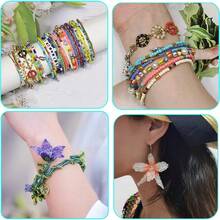 3mm Czech Glass Seed Beads, Multi-Color Glass Beads For Jewelry Making, Women & Girls Friendship Bracelets, DIY Bracelets & Necklaces - Multicolor - View 4