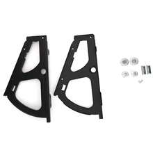 1 cặp bản lề ngăn kéo tủ giày bằng thép không gỉ, bản lề tủ giày 1 lớp màu đen, phụ kiện thay thế - Nhiều màu - Xem 7