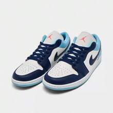 Nike Air Jordan 1 Low 'Men's Patent Varsity Red Black Jordans For Men HV4089-006 | Low-Top Versatility, Everyday Wearable - Màu xanh lam - Xem 2