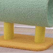 猫咪攀爬架兼猫窝，多功能猫抓柱、跳跃平台、幼猫攀爬树、宠物抓挠家具 - 彩色 - 查看 6