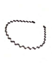8pcs Casual Versatile Simple All-Match Headbands - Black - View 6