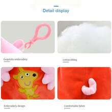 Hasbro 小猪佩奇系列儿童背包，适合学龄前儿童、小学、幼儿园，是女孩旅行和圣诞礼物的理想之选。 - 彩色 - 查看 8