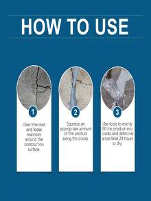 jakehoe Keo chà ron chống thấm, keo trám khe nứt gạch và sàn chống thấm nước và rò rỉ (Giao hàng ngẫu nhiên mẫu mới và cũ) - A - Xem 5