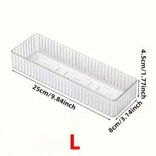 7件套/6件套/1个化妆品抽屉收纳盒 化妆刷收纳盒 透明化妆品收纳盒 化妆品展示架 收纳分隔盒 化妆品工具收纳盒 - 彩色 - 查看 9