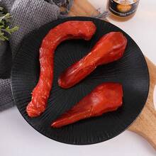 1pc Realistic PVC Braised Duck Head Model, Funny Prank Prop, Decoration For Catering Businesses - Multicolor - View 1