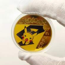 1pc Metal Coin, Super Dream, Super Dream Metal Card Round Collectible Card, Anime Toy (Random Delivery) - Multicolor - View 6