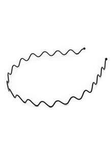 8pcs Casual Versatile Simple All-Match Headbands - Black - View 5