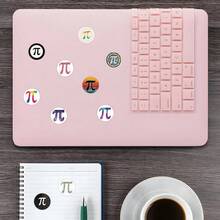 500PCS PI DAY Roll Stickers Aesthetics Stickers Scrapbooking, Diary, Laptop, Bumper, Skateboard, Water Bottle, Computer, Phone Greeting Cards, Photo Albums, Furniture, Stickers - Random Style - View 7