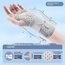 1pc Dual Aluminum Plate Support Wrist Brace, Wrist Joint Stabilizer Wrist Sleeve, Suitable For De Quervain's Tenosynovitis, Mouse Hand - Multicolor - View 12