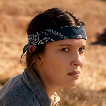 1 Pc <> Season 11 Style Dark Blue Printed Headscarf Anime Hipster Hip Hop Sports Headband Scarf