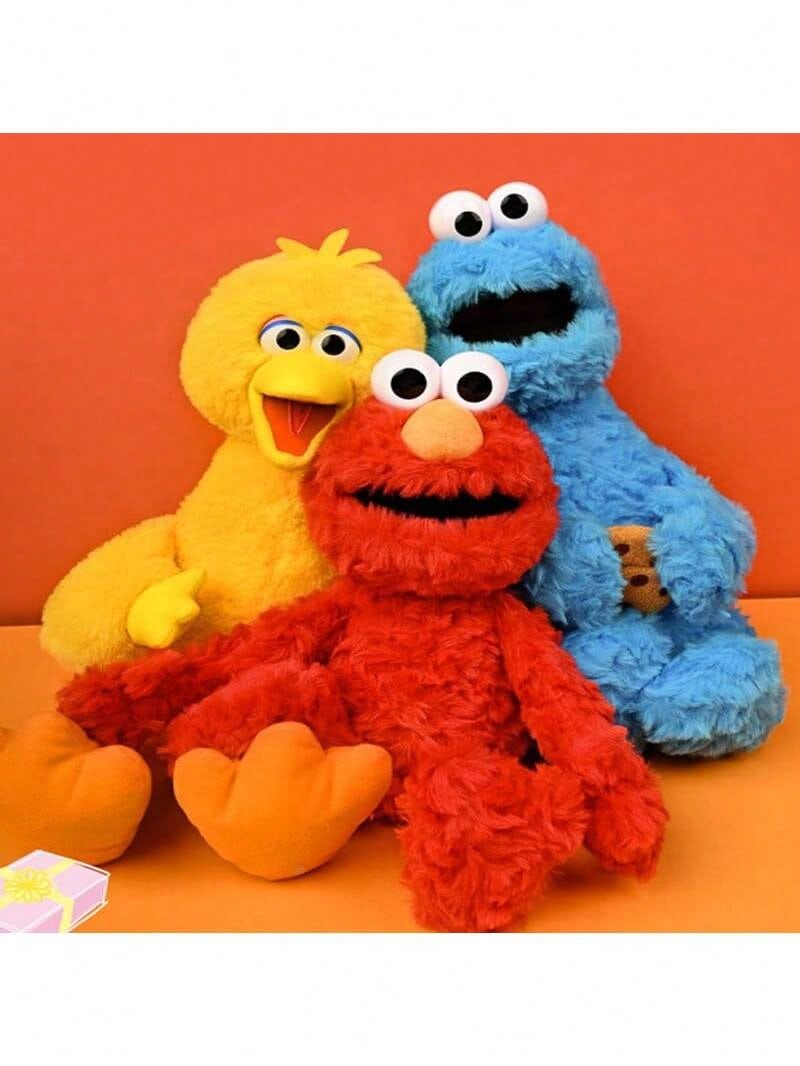 Sesame Street Official Authentic Se-same Street Classic Character Toys | Elmo and Cookie Monster Series - 彩色 - 查看 1