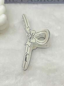 1pc Large Butterfly Claw Clip, Minimalist Versatile Hair Claw Clip For Ponytail - Multicolor - View 10