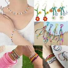 3mm Czech Glass Seed Beads, Multi-Color Glass Beads For Jewelry Making, Women & Girls Friendship Bracelets, DIY Bracelets & Necklaces - Multicolor - View 6