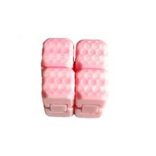 Gradient Color 3D Printed Square Infinity Cube Fidget Toy Stress Relief Decompression Toy For Students Adults Office Desk Decor Home Ornament Creative Educational Toy Birthday Christmas Holiday Gift Random Color - Multicolor - View 11