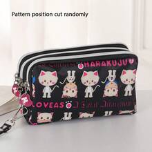 1个可爱加厚三层长拉链零钱包 - 彩色 - 查看 17