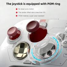 Wireless Switch Controller With Hall Effect Triggers, Rechargeable Gamepad For Nintendo Switch/IOS/Android/PC, Precision Racing & Shooting, Plug & Play - 查看 3