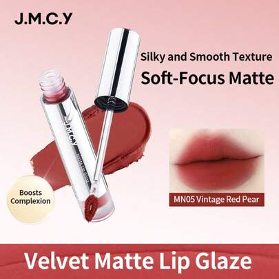J.M.C.Y 裸色哑光唇彩，持久不脱色，女士唇膏