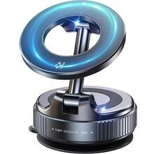 Tangle-Free Magnetic Car Phone Holder 2026 New 360° Rotating ABS Magnetic Car Phone Holder, Portable Foldable Design, One-Hand Operation, Suitable For Car, Desk, Wall, Multi-Angle Adjustment, PS: Only Applicable For Smooth Surfaces Easter Spring Gift - Multicolor - View 3