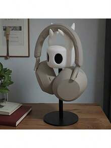 空洞骑士人体工学耳机支架、游戏机支架、多功能3D展示支架，适用于游戏和办公 - 铝合金桌面收纳架，节省空间设计，耐用耳机支架 - 彩色 - 查看 6