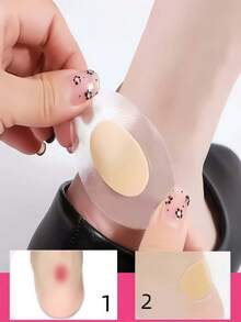 Bộ 10/20/30 miếng đệm gót siêu mỏng chống ma sát, bảo vệ hai bên và gót chân, ngăn ngừa trầy xước khi mang giày cao gót, dùng được cho cả nam và nữ. - A - Xem 3