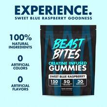 Creatine Infused Gummies - Beast Bites (Made With Creapure & NSF Certified For Sport) - 390g - Xem 3