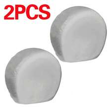 2/4pcs Heavy Duty Tire Covers RV Wheel Motorhome Wheel Covers Sun Protection - 2PCS - View 1