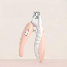 1 pieza Cortaúñas de gato con luz LED, Recortador de uñas de mascota con protección de , Amoladora de uñas de gato y perro con luz - Multicolor - Ver 12