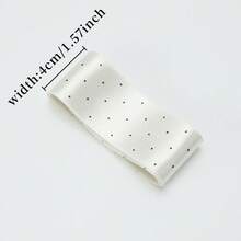 Shiny Polka Dot Ribbon, DIY Hair Accessories Bow Satin Ribbon, Flower Gift Packaging Decorative Fabric Tape - Ideas Series - View 12