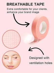 6pcs Eye Shadow Stickers, Eye Shadow & Eyeliner Pencil Auxiliary Tools, Eye Makeup Finishing Stickers, Eye Makeup Protection Stickers, Professional False Eyelash Stickers, Adhesive Fabric False Eyelash Stickers, Breathable Microhole Fabric False Eyelash Stickers, Eyelash Lifting Stickers, Breathable And Low-Allergenic Eyelash Isolation Covers, Eye Shadow Protection Tape Stickers, Eye Makeup Tools, Eye Shadow Tape, Double Eyelid Stickers, Natural Eyeliner Tape, Eye Makeup Auxiliary Tools - Multicolor - View 3