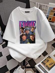 Maglietta da donna con stampa Eddie Diaz, maglia, merchandising per fan, a maniche lunghe o corte - Bianco - Visualizzare 2