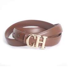 ECHAIN 3 Packs New Women's Belts, High-Quality Letter Buckle, Fashionable And Versatile, Can Be Paired With Jeans And Suit Pants. Suitable For Summer, Autumn, Halloween And Other Occasions. - Multicolor - View 5