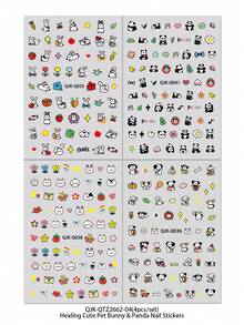 4 miếng dán móng tay hình thú cưng dễ thương - Gấu trúc, Thỏ, Trái cây, Hình trái tim - Thích hợp cho mùa xuân, Ngày lễ tình nhân, hẹn hò, tiệc tùng dễ thương, tự trang trí móng tay, quà tặng ngày lễ, DIY, phong cách Y2K - Nhiều màu - Xem 8