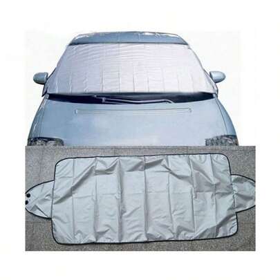 1pc Car Protective Cover, Suitable For Spring, Summer, Autumn And Winter, Dust-Proof, Sunshade, And All-Weather Protection